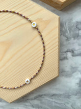 Load image into Gallery viewer, Berry Shimmer Seed Bead Necklace