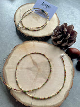 Load image into Gallery viewer, Autumn Brown Mix Seed Bead Necklace