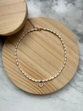 Load image into Gallery viewer, Aries Zodiac Seed Bead Necklace