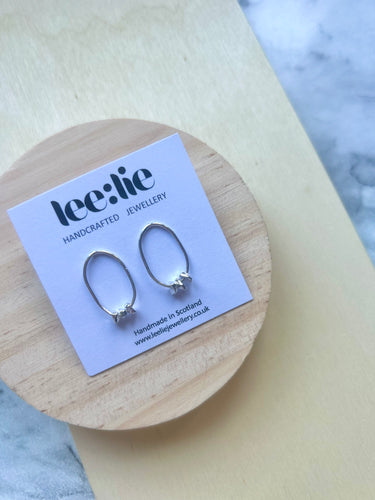 Lunar Hoop Earrings