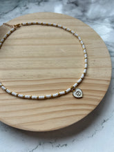 Load image into Gallery viewer, Cancer Zodiac Seed Bead Necklace