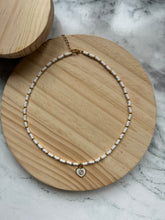 Load image into Gallery viewer, Cancer Zodiac Seed Bead Necklace