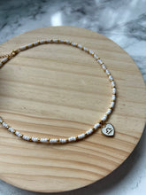 Load image into Gallery viewer, Libra Zodiac Seed Bead Necklace
