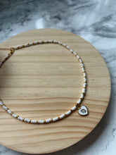 Load image into Gallery viewer, Virgo Zodiac Seed Bead Necklace