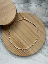 Load image into Gallery viewer, Virgo Zodiac Seed Bead Necklace
