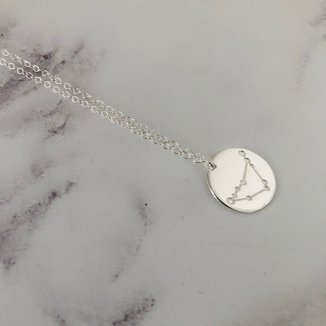 Capricorn Constellation Star Sign Pendant