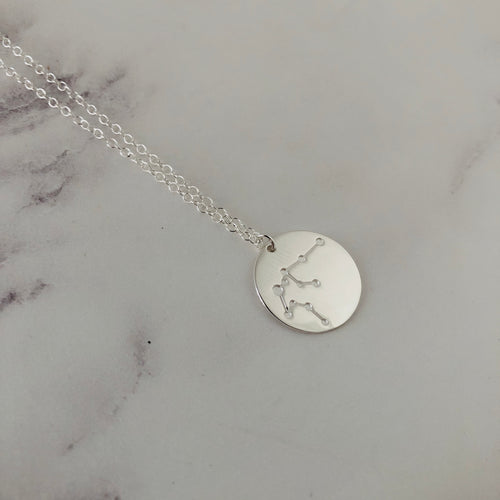 Aquarius Constellation Star Sign Pendant