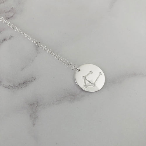 Libra Constellation Star Sign Pendant