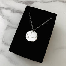 Load image into Gallery viewer, Virgo Constellation Star Sign Pendant