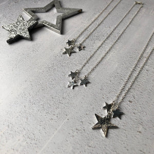 Star Pendant Trio